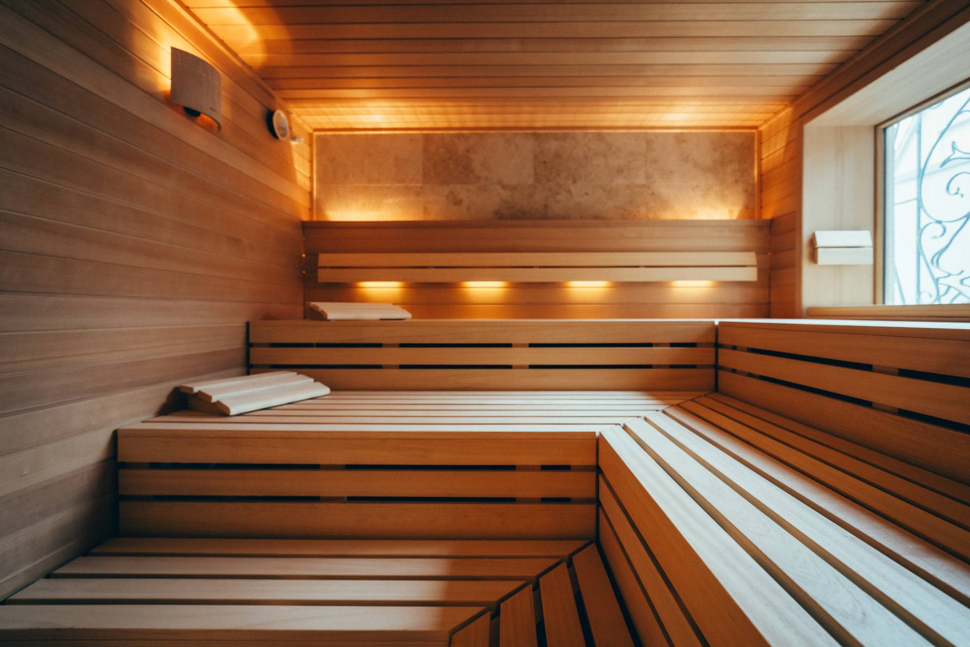Sauna im Hotel Weidenbrück Wellnessbereich