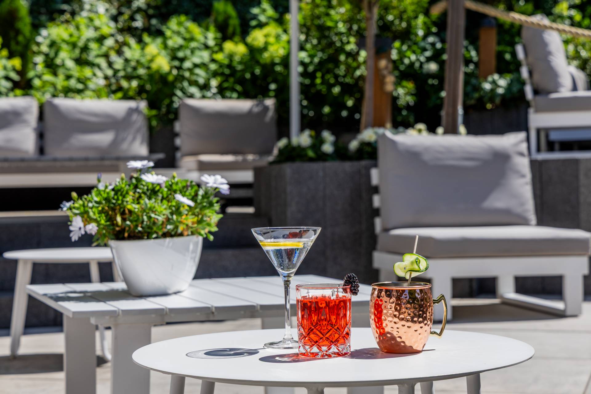 Restaurant Weidenbrück Terrasse