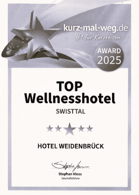 Kurzurlaub Top Wellnesshotel