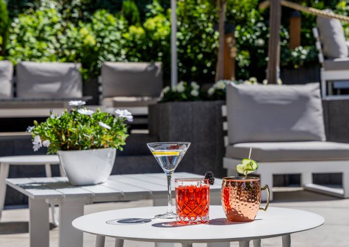 Restaurant Weidenbrück Terrasse