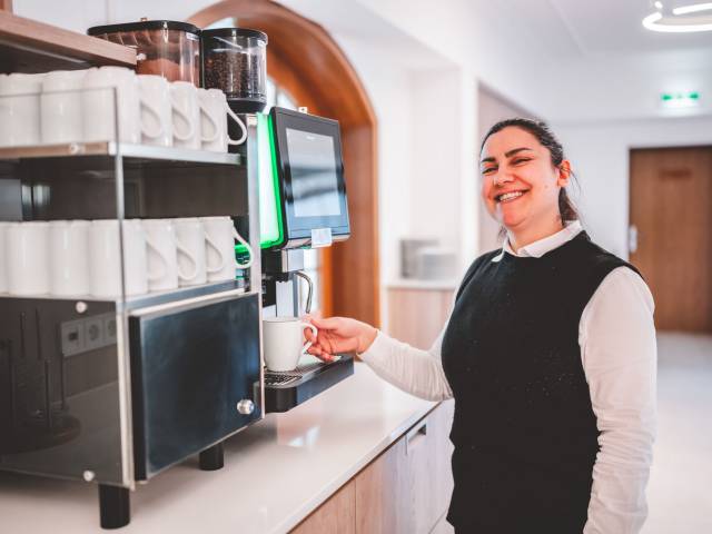 Kaffee genießen im Hotel Weidenbrück bei Euskirchen