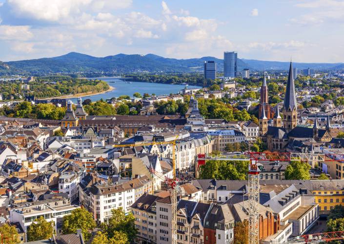 Ausflüge und Sehenswürdigkeiten im Rheinland - Rheinstadt Bonn