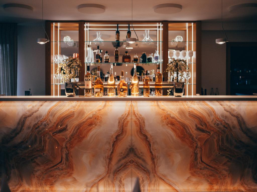 Stylish, gemütliches Ambiente.